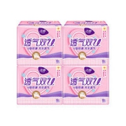 Ladycare 洁婷 ladycare)棉柔卫生巾姨妈巾日用组合套装透气双U4包40片(245mm*40片)（新老组合随机发货）