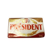 PRÉSIDENT 总统 黄油块 淡味 200g