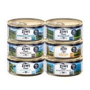 ZIWI滋益巅峰ziwiPe西兰进口猫咪主食罐头成猫幼猫全猫湿粮罐头6罐（随机口味）