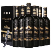 伯根堡 15度 干红葡萄酒 750ml*6瓶