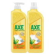AXE斧头牌（AXE）柠檬芦荟护肤洗洁精1.18kg*2瓶快速去油维E呵护不伤手