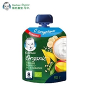 嘉宝Gerber  有机酸奶果泥 90g *4件