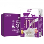 兰雀 高钙全脂纯牛奶200ml*24盒/箱