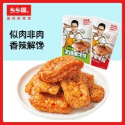 乡乡嘴手撕素肉30包素肉排牛排囤货整包麻辣豆腐干小吃大刀素辣条