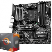 MSI 微星 MAG B550M BAZOOKA 火箭筒电脑主板+AMD 锐龙5 5600X 处理器 板U套装