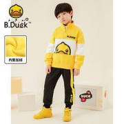 B.DuckB.duck小黄鸭冬装运动两件套