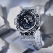 CASIO 卡西欧 G-SHOCK 冰韧系列 男士石英表 GA-700SKE-7A