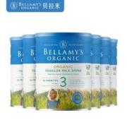 88VIP：BELLAMY'S贝拉米有机婴幼儿营养配方奶粉3段900g*6罐