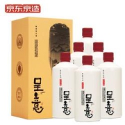 京东京造呈意53度酱香型白酒500ml*6瓶