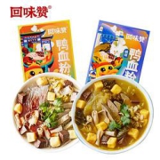 回味赞南京鸭血粉丝汤混合口味方便速食原味229.5g*3+酸辣294.5g*3