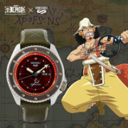 SEIKO 精工 x航海王 乌索普 5系列 男士自动上链腕表 SRPF59K1