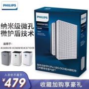 飞利浦(Philips) 空气净化器滤网 FY6177 滤芯适用于空气净化器AC6606 AC6608 AC6675