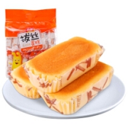 京东超市华美 休闲零食糕点小吃 拔丝蛋糕 220g