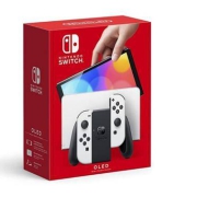 京东国际任天堂（Nintendo）Switch OLED日版游戏机 白色 NS新款续航加强版 OLED主机