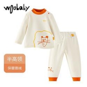 woobaby德绒保暖内衣套装