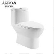 ARROW箭牌卫浴AE1126M小户型卫生间坐厕微晶釉面1级水效