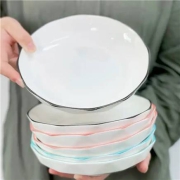 京东极速版、有券的上：萌物坊  7寸钻石盘 颜色混装 5个装