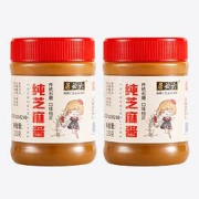 六必居纯芝麻酱220g*2瓶