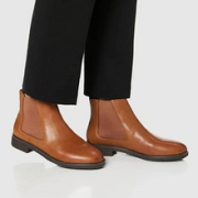 Clarks 其乐 Griffin Plaza 女士真皮切尔西短靴 含税到手￥281.9