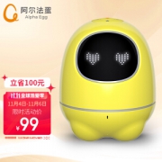 PLUS会员：iFLYTEK 科大讯飞 阿尔法小蛋 智能机器人 黄色