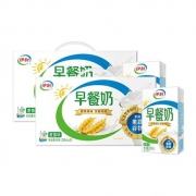 88vip：伊利 麦香味早餐奶 250ml*24盒*2箱
