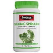 PLUS会员：Swisse斯维诗有机螺旋藻100片/瓶
