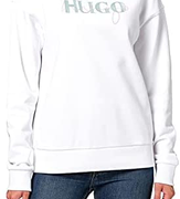 L码！HUGO Hugo Boss 雨果·博斯 Nakira_4 女士圆领卫衣50452815  直邮含税到手￥363.92