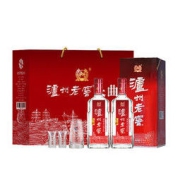 泸州老窖 [酒厂自营]泸州老窖头曲 富贵吉祥礼盒 55度625ml*2瓶 白酒礼盒 浓香型白酒自饮聚会送礼