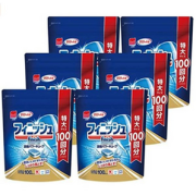 Finish 亮碟 99.9%除菌 洗碗机专用洗涤块100块*6袋装 含税到手257.96元