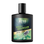 京喜app：INOHERB 相宜本草 黑茶男士去屑洗发露 300ml