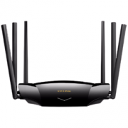 TP-LINK 普联 XDR5430 易展版 5400M 千兆双频 WiFi 6 家用路由器 黑色