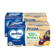 Mellin 美林 婴儿辅食西梅泥 100g*2罐 2盒装