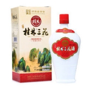 GUILIN SANHUA 桂林三花 珍品 乳白瓶 52%vol 米香型白酒 450ml 单瓶装