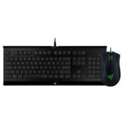 RAZER 雷蛇 萨诺狼蛛 专业版 薄膜键盘+雷蛇 蝰蛇2000 鼠标 有线键鼠套装 黑色