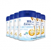 双11预售、 88VIP：Eleva 菁挚 菁智纯净系列 儿童调制乳粉 4段 900g*6罐