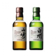 SUNTORY 三得利 山崎白州单一麦芽威士忌品鉴组合180ml*2