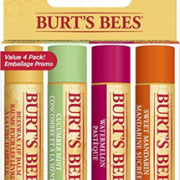 天然保湿！ BURT'S BEES 小蜜蜂 天然保湿唇膏 4.25g 4支 到手61.63元