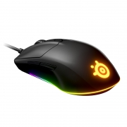 11日0点：steelseries 赛睿 Rival 3 有线鼠标 12000DPI RGB 黑色