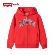 Levi's 李维斯 女童纯色连帽卫衣