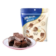 OREO 奥利奥 威化小方饼干 牛乳香草味 100g*4件