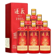 贵州黔续台遵义 白酒茅台镇 酱香型53度 500ml*6瓶