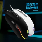 logitech 罗技 G102 第二代 LIGHTSYNC 鼠标 白色