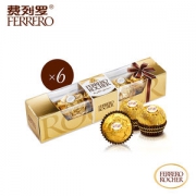 意大利 费列罗 榛果威化巧克 5粒*6盒