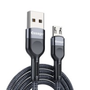 Essager MicroUSB 3A数据线 0.25m