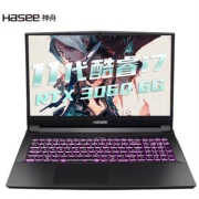 Hasee 神舟 战神 TX8-CA7DP 16.1英寸游戏笔记本电脑（i7-11700、16GB、512GB SSD、RTX3060）