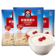 京喜APP:QUAKER 桂格 即食燕麦片 原味 1000g   12.5元 包邮（需拼购）