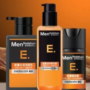 天猫U先：曼秀雷敦 Mentholatum 男士 能量水活 三件套装 洁面乳30g+精华露30ml+醒肤露10ml