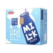 PLUS会员、有券的上：SANYUAN三元小方白纯牛奶200ml*24盒