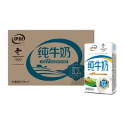 伊利 无菌砖纯牛奶  250ml*21盒
