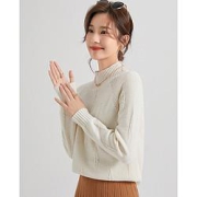 SaiTU赛兔100%羊毛女士高领羊毛衫226215052-9112
